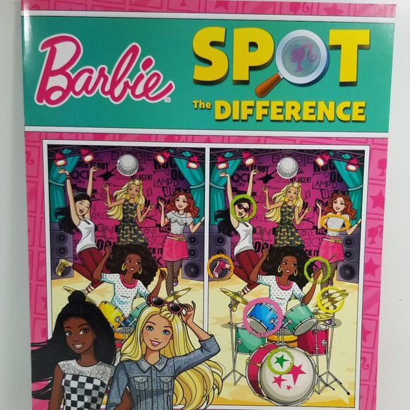 Bafrbie Spot the difference activity book - Picture 1 of 5
